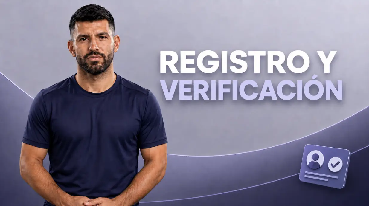 Registro inicio de sesión y verificación en Aguero Casino